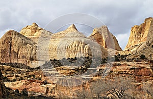 Captitol reef mountains