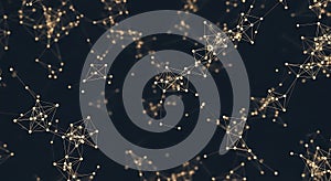 Abstract Digital Network Background