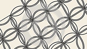 Captivating Abstract Geometric Circular Pattern Vector, vector design Generative AI