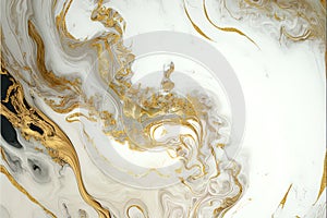 Éterický zobrazenie vygenerované abstraktné textúra fotografovanie z biely zlato zložitý vzor na umelý 