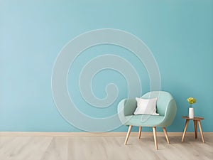 Captivating Blues: Sky Blue Sofa for Interior Design