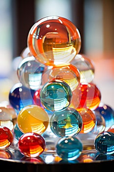 Captivating Bubbles: A Vibrant Representation of Competitive Bidding