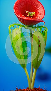 Captivating Carnivory The Venus Flytrap\'s Dance with a Captive Fly