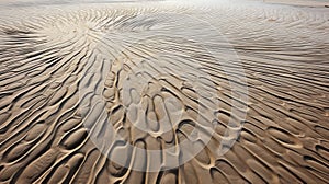 Captivating Circular Patterns In Sand: A National Geographic Style Photo Collection photo