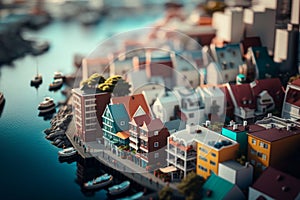 Captivating Cityscape: Unreal Engine 5 Photography with Hyper-Detailed Buildings and Floating Islands