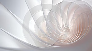 Spiraling Elegance: Delicate Seashell-Inspired Abstract Design photo
