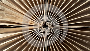 Abstract Radial Paper Folds Texture