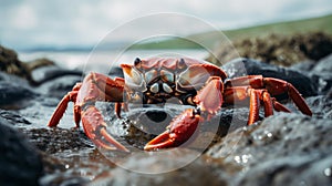 Captivating Crab A Stunning Photography Of A Majestic Creature