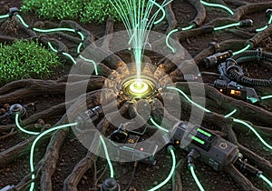 Bio-Technological Energy Core in a Digital Ecosystem