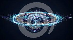 Abstract Data Visualization: Network Connections and Global Data Flow