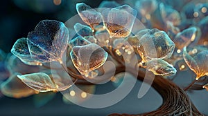 Digital Tree of Light and Data