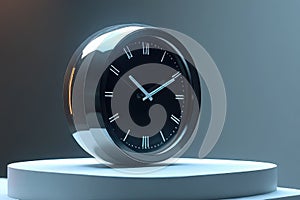 Captivating Floating Magnetic Clock Design