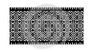 Geometric Pattern Mosaic, Repeating Abstract Grid Design vector design Generative AI