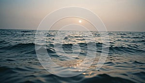 Serene Sunset Seascape