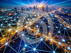 A Dynamic Visualization of Global Interconnectivity Exploring the Complex Architecture of Modern Data Networks