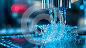 Self-Destructing Electronic Materials Dissolving Underwater Effect