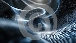 AI-Generated Abstract Mesh