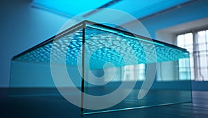 Illuminated Glass Table