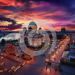 Captivating Image of Vibrant Belgrade, Serbia