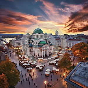 Captivating Image of Vibrant Belgrade, Serbia