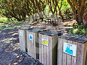 Recycling Containers Embrace the Countryside photo