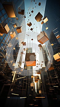 Fluctuating Geometry: Capturing Stock Market Volatility photo