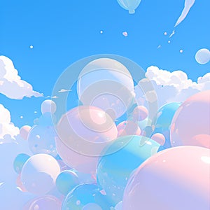 Bright and Joyful Balloon Cluster photo
