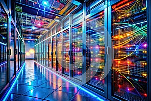 Visualizing the Dynamic Data Flow within a Modern Data Center Network A Glimpse into the Future of Connectivity