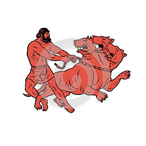 Capture and bring back Cerberus. 12 Labours of Hercules Heracles