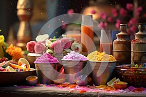 Capture the essence of Holi feasting with a