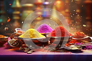 Capture the essence of Holi feasting with a