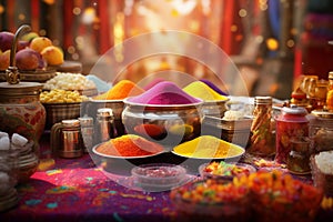 Capture the essence of Holi feasting with a