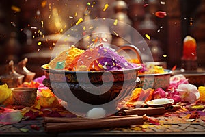 Capture the essence of Holi feasting with a