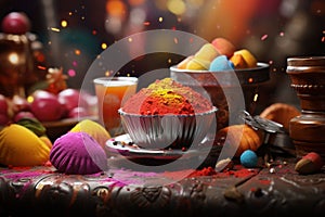 Capture the essence of Holi feasting with a