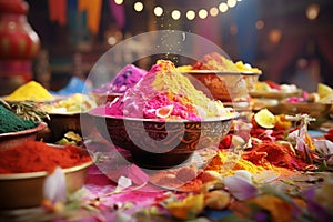 Capture the essence of Holi feasting with a