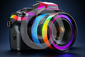 Capture the stunning and vibrant colors of the rainbow through the lens of your camera