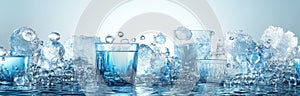 Capturing the Beauty and Versatility of Glass and Transparency: Exploring Shapes, Depth, and Symbolism through Lighting photo