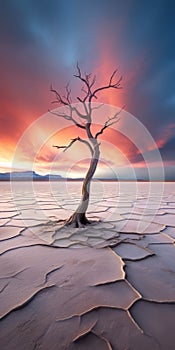 Capturing The Bold Beauty Of A Lone Tree In The California Desert