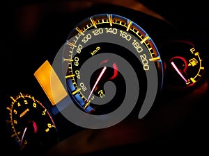 Speedometer Lights in the Dark