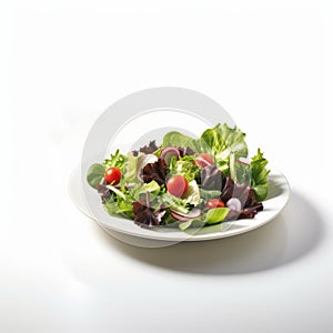 Capturing The Essence: High-key Salad Photography With Yukimasa Ida photo