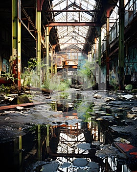 Capturing the Haunting Beauty of Abandoned Industrial Spaces