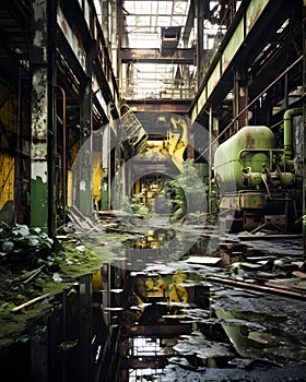 Capturing the Haunting Beauty of Abandoned Industrial Spaces