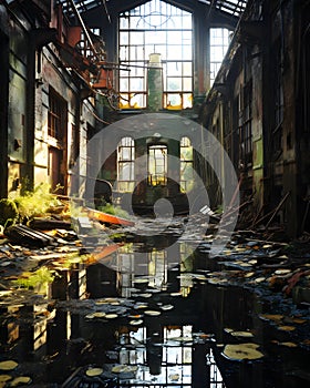 Capturing the Haunting Beauty of Abandoned Industrial Spaces