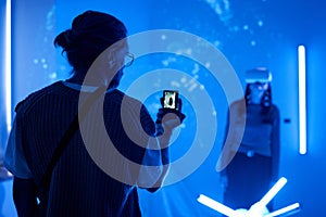 Capturing Immersive Virtual Reality Experience with Device