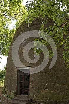 Nature overtaking the Pottery Kiln 2, in Swinton, Rotherham, South Yorkshire, England. photo