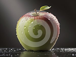 Capturing Nature's Palette. The Allure of Apples in Vivid Detail.