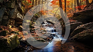 Capturing Ravine\'s Autumn Splendor With Canon Eos-1d X Mark Iii