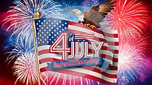 Capturing the Spirit of American Independence Day photo