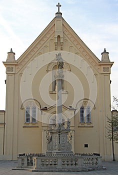 The Capuchin Church in Bratislava
