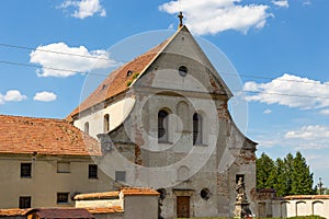 Capuchin church and monastery in Olesko, Ukraine